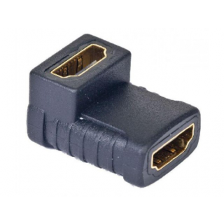 Переходник HDMI-HDMI Gembird 19F/19F угловой [A-HDMI-FFL]  купить в Инфотех