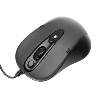 Мышь A4 V-Track N-370FX серый/черный USB2.0  купить в Инфотех