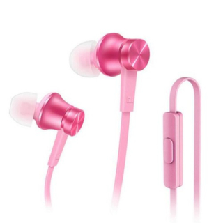 Наушники Xiaomi Mi In-Ear Headfones Basic pink/розовый  купить в Инфотех
