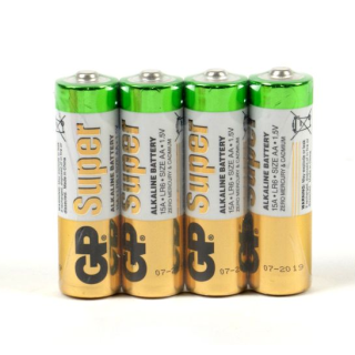Батарейки GP Super Alkaline 15ARS LR6 AA (4шт)  купить в Инфотех