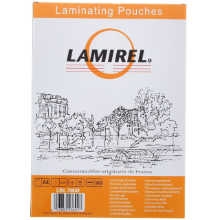 Пленка  для ламинирования Lamirel CRC LA-78658  глянцевая А4, 100мкм, 100 шт.  купить в Инфотех