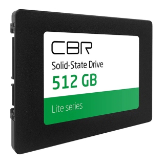 Накопитель SSD 512Gb CBR SSD-512GB-2.5-LT22   2.5" SATA   купить в Инфотех