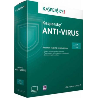 Программное обеспечение Kaspersky Anti-Virus  2-ПК 1-год Base Box (KL1167RBBFS)  купить в Инфотех
