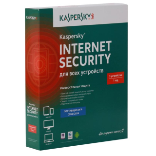 Программное обеспечение Kaspersky Internet Security 3-Device 1 year Base Box  KL1941RBCFS  купить в Инфотех