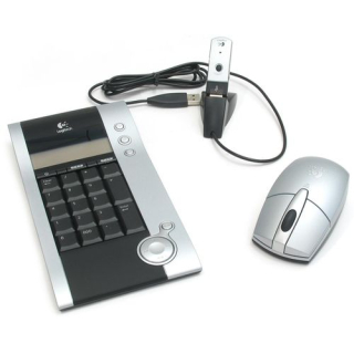 Беспроводной набор Logitech Cordless V250 Mouse/Number Pad, USB (опт.мышь+калькулятор/клавиатура)  купить в Инфотех