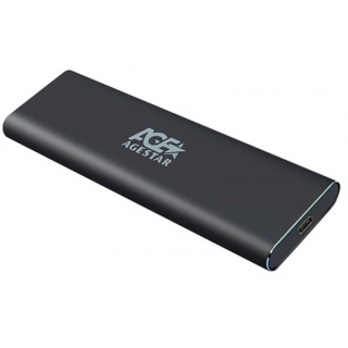 Внешний корпус SSD AgeStar 31UBNV5C NVMe USB3.2 алюминий M2  M-key  купить в Инфотех