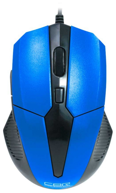 Мышь CBR CM-301 Blue 2400dpi USB  купить в Инфотех