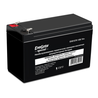 Аккумулятор для ИБП Exegate DT 1207 /EXS1270, 12V 7Ah купить в Инфотех Аккумулятор для ИБП Exegate DT 1207 /EXS1270, 12V 7Ah купить в Инфотех