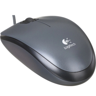 Мышь  Logitech M90 USB Dark Grey  купить в Инфотех