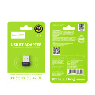 Адаптер Bluetooth 5.0 USB HOCO UA18 купить в Инфотех Адаптер Bluetooth 5.0 USB HOCO UA18 купить в Инфотех
