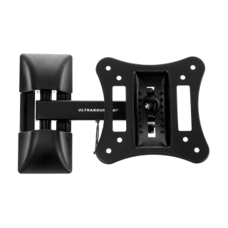 Кронштейн для телевизора Ultramounts UM 891 черный 13"-27" 15кг поворотно-выдвижной и наклонный купить в Инфотех Кронштейн для телевизора Ultramounts UM 891 черный 13"-27" 15кг поворотно-выдвижной и наклонный купить в Инфотех
