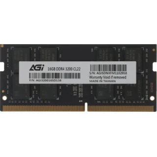Модуль памяти 16GB SO-DIMM DDR4 3200MHz AGi SD138  AGI320016SD138    купить в Инфотех