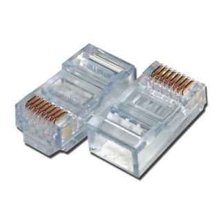 Коннектор RJ-45 8P8C Proconnect (100 шт.)  купить в Инфотех