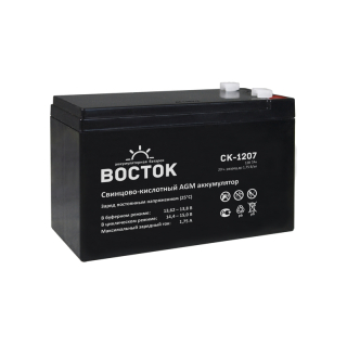 Аккумулятор для ИБП Восток CK 1207   7Ah 12V  купить в Инфотех