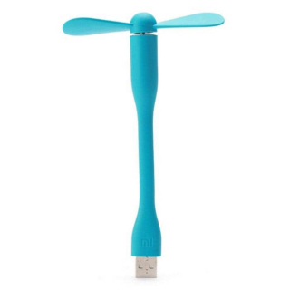 Вентилятор Xiaomi Mi Portable Fan USB  белый синий  купить в Инфотех