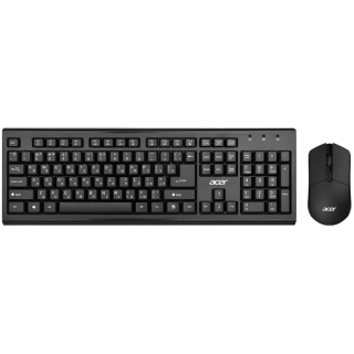 Беспроводная клавиатура + мышь Acer OKR120 черный USB купить в Инфотех Беспроводная клавиатура + мышь Acer OKR120 черный USB купить в Инфотех