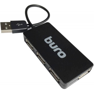 Разветвитель Buro BU-HUB4-U2.0-Slim   USB 2.0  купить в Инфотех