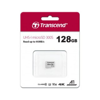 Карта памяти 128Gb microSDXC Transcend TS128GUSD300S-A  купить в Инфотех