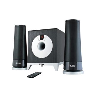 Колонки Sven MS-106 2x2.5W + 5W дисплей, пульт купить в Инфотех Колонки Sven MS-106 2x2.5W + 5W дисплей, пульт купить в Инфотех
