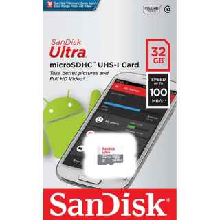 Карта памяти 32Gb microSD Sandisk  SDSQUNR-032G-GN3MN  UHS-I  купить в Инфотех