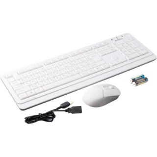 Беспроводные клавиатура + мышь A4Tech Fstyler FG1012 white купить в Инфотех Беспроводные клавиатура + мышь A4Tech Fstyler FG1012 white купить в Инфотех