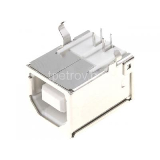 Разъем для принтера USB 2.0 BF угловой  купить в Инфотех