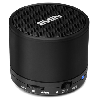 Колонки SVEN PS-45BL черные Bluetooth, аккумулятор купить в Инфотех Колонки SVEN PS-45BL черные Bluetooth, аккумулятор купить в Инфотех