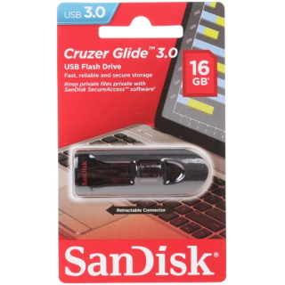 Флеш Драйв 16Gb SanDisk Cruzer Glide SDCZ600-016G-G35   USB3.0  купить в Инфотех