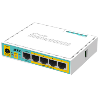 Роутер  Mikrotik RB750UPr2   hEX PoE lite  купить в Инфотех