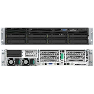 Серверная платформа YADRO 2U X2-200/2x6240R/8x3.5/2.5 SAS/SATA/no DIMM(24)/2x10Gbe/2x1300W  купить в Инфотех