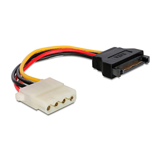 Переходник SATA 15pin/molex 4pin 15см Cablexpert CC-SATA-PS-M  купить в Инфотех