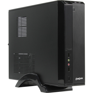 Корпус Exegate MI-207 Black 450W miniITX/mATX  купить в Инфотех