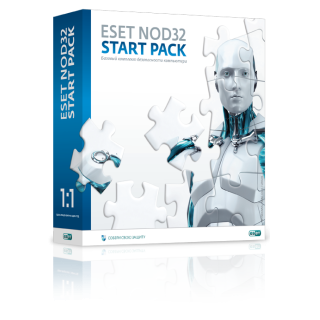 ПО ESET NOD32 START PACK  1 год 1ПК,  BOX  купить в Инфотех