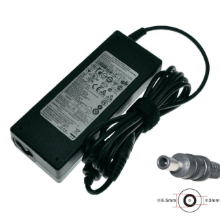Блок питания для ноутбука Samsung 60W 19V 5.5x3.0 с иглой купить в Инфотех Блок питания для ноутбука Samsung 60W 19V 5.5x3.0 с иглой купить в Инфотех