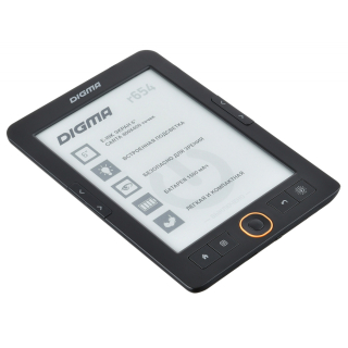Электронная книга Digma R654 6" E-Ink Carta 800x600  подсветка   купить в Инфотех