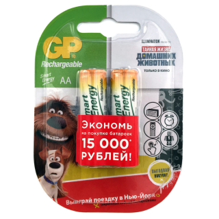 GP Smart Energy 100AAHCSV AA NiMH 1000mAh (2шт) купить в Инфотех GP Smart Energy 100AAHCSV AA NiMH 1000mAh (2шт) купить в Инфотех