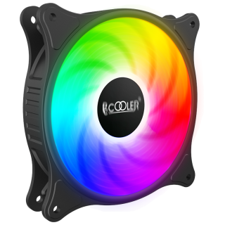 Вентилятор 120x120x25mm PCCooler FX-120-3 FIXED COLOR FAN  3pin+Molex  купить в Инфотех