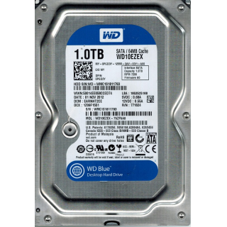 Жесткий диск 1TB WD Blue WD10EZEX  7200rpm  купить в Инфотех