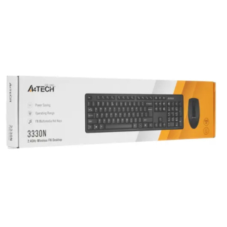 Беспроводные клавиатура + мышь A4Tech 3330N черный USB купить в Инфотех Беспроводные клавиатура + мышь A4Tech 3330N черный USB купить в Инфотех