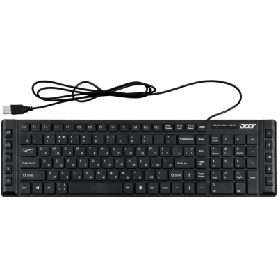 Клавиатура Acer OKW010 черный USB slim Multimedia  купить в Инфотех