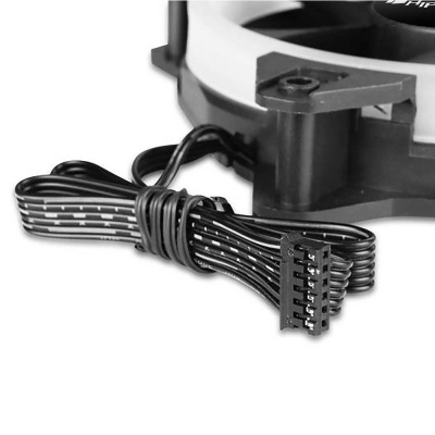 Вентилятор 120x120x25мм Hiper HCF1251-03 RGB   6-pin PWM  купить в Инфотех