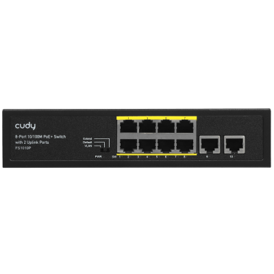Коммутатор Cudy FS1010P  10x100  8xPoE+ 120W  купить в Инфотех