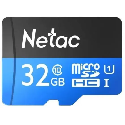 Карта памяти 32Gb MicroSD Netac P500  NT02P500STN-032G-S  UHS-I  купить в Инфотех