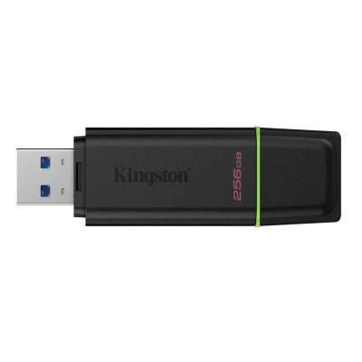 Флеш драйв 256GB Kingston Exodia DTXG2/256GB USB3.0 черный/зеленый  купить в Инфотех