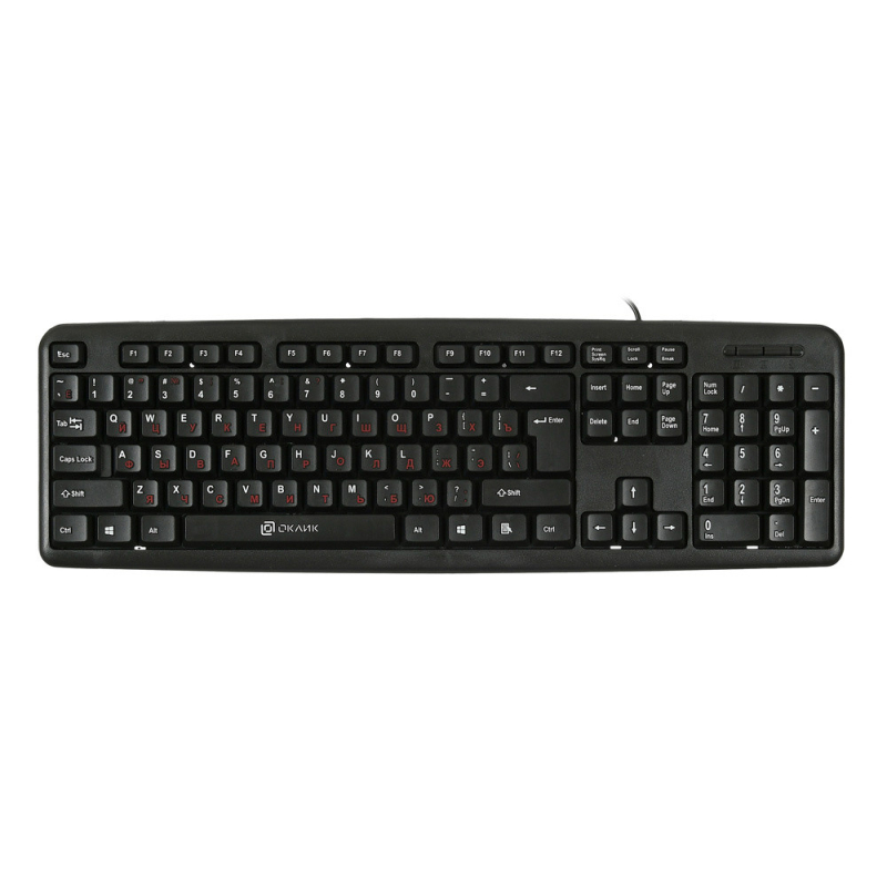 Клавиатура Oklick 90M v2 Black USB  купить в Инфотех