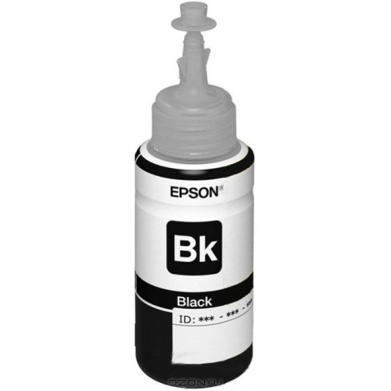 Чернила Epson C13T66414A для L100/L110/L120 black 70 мл  купить в Инфотех