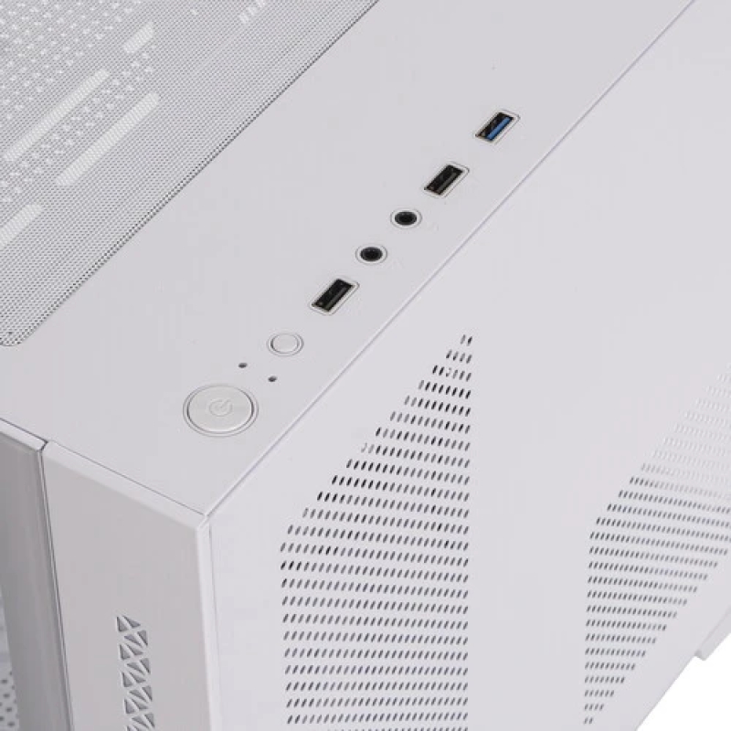 Корпус Ginzzu V400 RGB  белый  без БП  купить в Инфотех