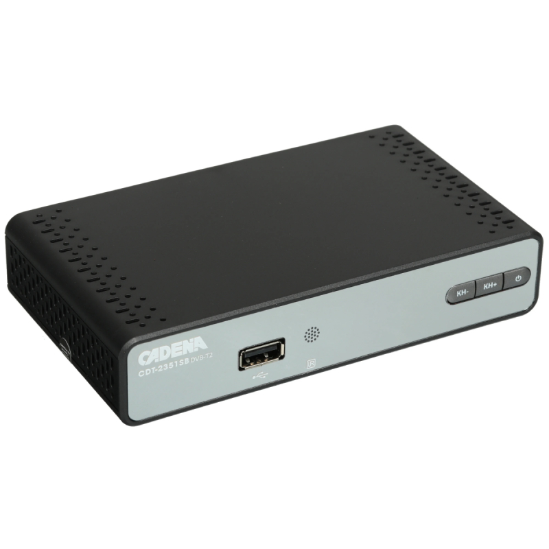 Ресивер Cadena CDT-2351SB   DVB-T2  HDMI USB 2.0  купить в Инфотех
