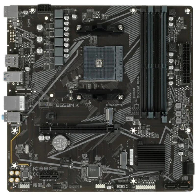 Мат. плата GIGABYTE B550M K  купить в Инфотех