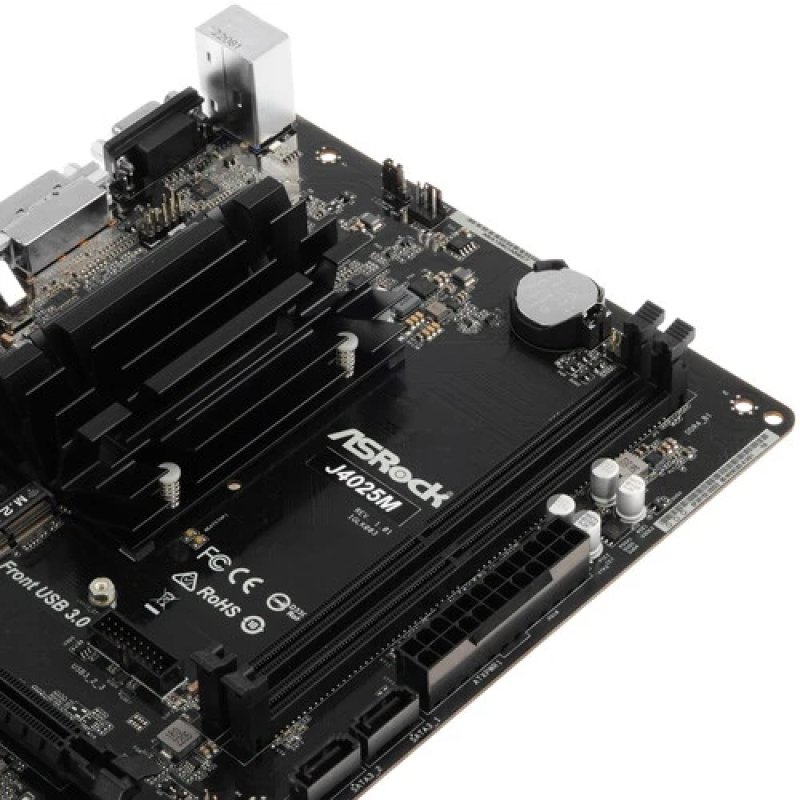 Мат. плата ASRock J4025M с процессором  купить в Инфотех